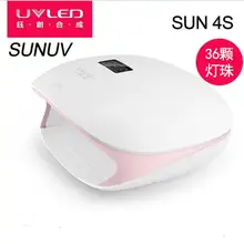SUNUV SUN4S Смарт 2,0 Сушилка для ногтей 48 Вт Светодиодная УФ-лампа для ногтей с умным таймером памяти Невидимый Цифровой таймер дисплей Сушилка для ногтей