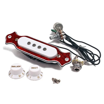 

Guitar Parts Soundhole Prewired Active Pickup 4 String Guitar Accessories