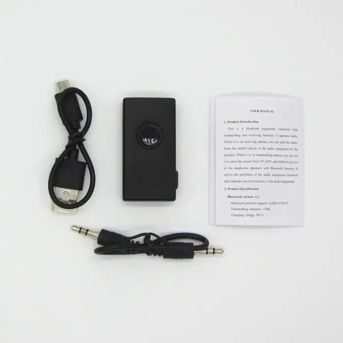 2 в 1 Bluetooth передатчик/приемник беспроводной 3,5 мм адаптер низкая задержка