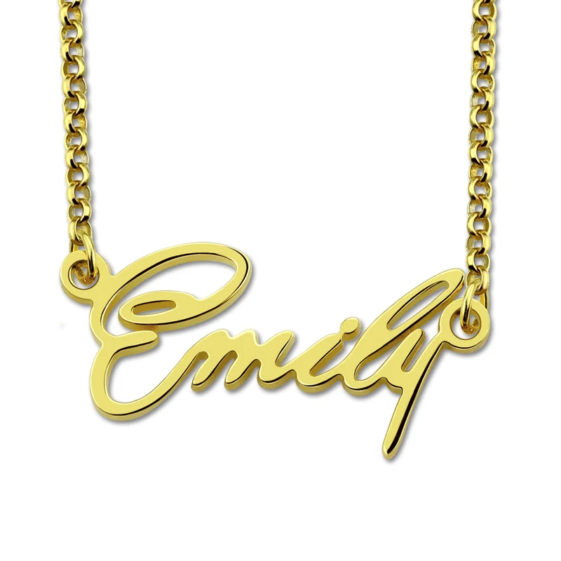 Buy AILIN Personalized Tiny Name Necklace