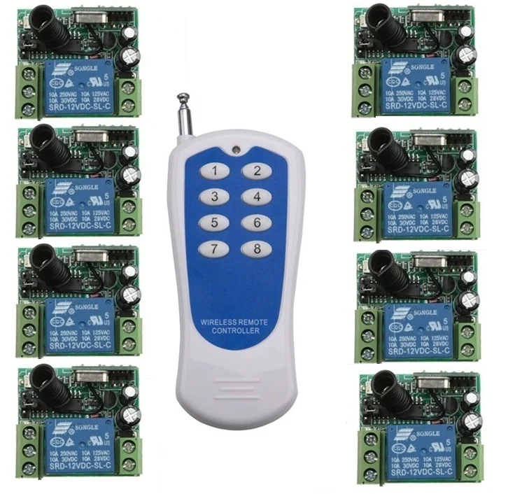DC12V 1CH RF rocker switch livolo switch system smart house radio switch 315/433mhz rf lifting 6 Buttons Transmitters DC12V 1CH RF rocker switch livolo switch system smart house radio switch 315/433mhz rf lifting 6 Buttons Transmitters