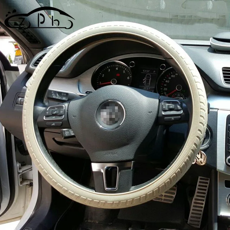 

Universal Silicone Truck Steering Wheel Case Cover for BMW Nissan Mazda Toyota Honda KIA Hyundai VW Subaru Pink Car Accessories