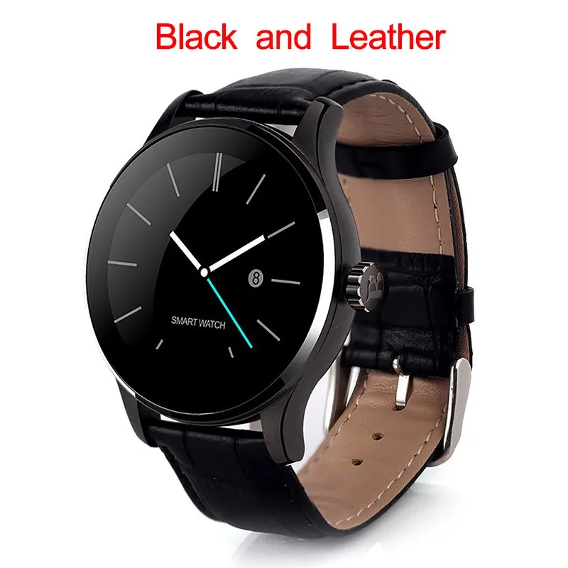 black and leather