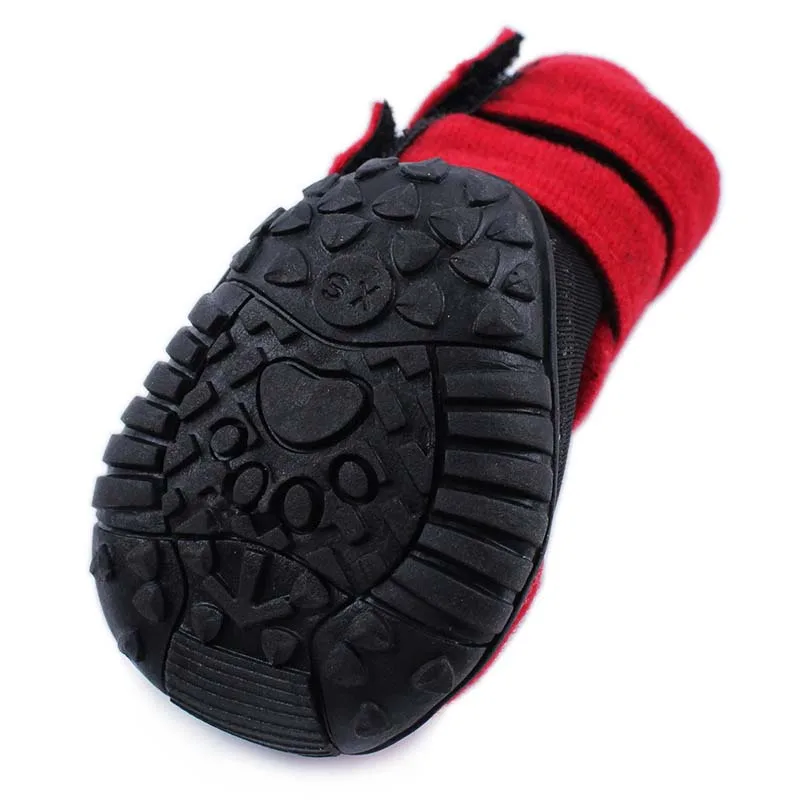 SYDZSW Hot Lrage Dog Shoes Bulldog Boots Neoprene Warm Big Dog Winter Boots for Gold Retriever Husky Outdoor Dog Supplies Anti Slip6