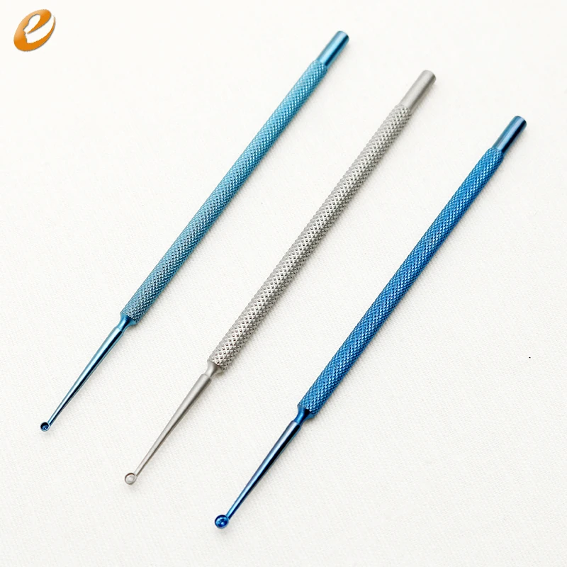 

Eye curet stainless steel/titanium alloy Eye surgical instruments and instruments