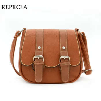 

Fashion Double Belt Women Messenger Bags PU Leather Shoulder Bags Crossbody Designer Handbags Female Bag 9L03