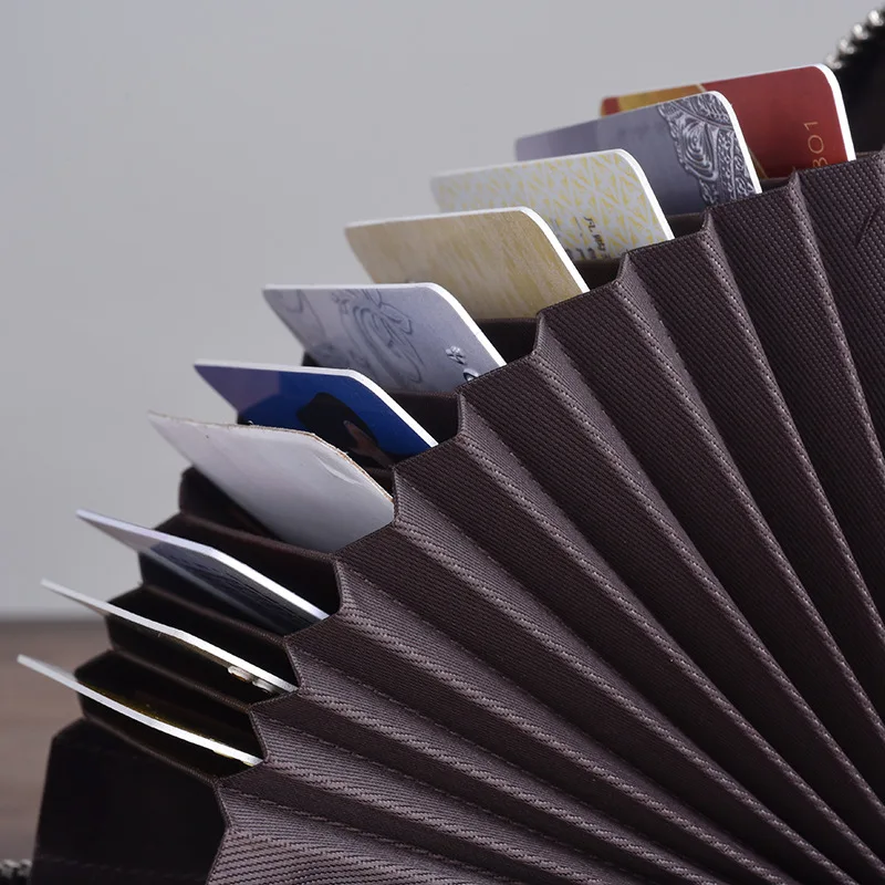 JINBAOLAI мужские кошельки для карт новые из углеродного волокна высокое качество большой емкости мужской кошелек для карт модный бренд мужской кошелек для карт
