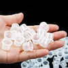 100pcs Plastic  Microblading Permanent Makeup Clear Clear S/M/L Size Tattoo Ink Cups Pigment Caps Tattoo Accessories ► Photo 3/6