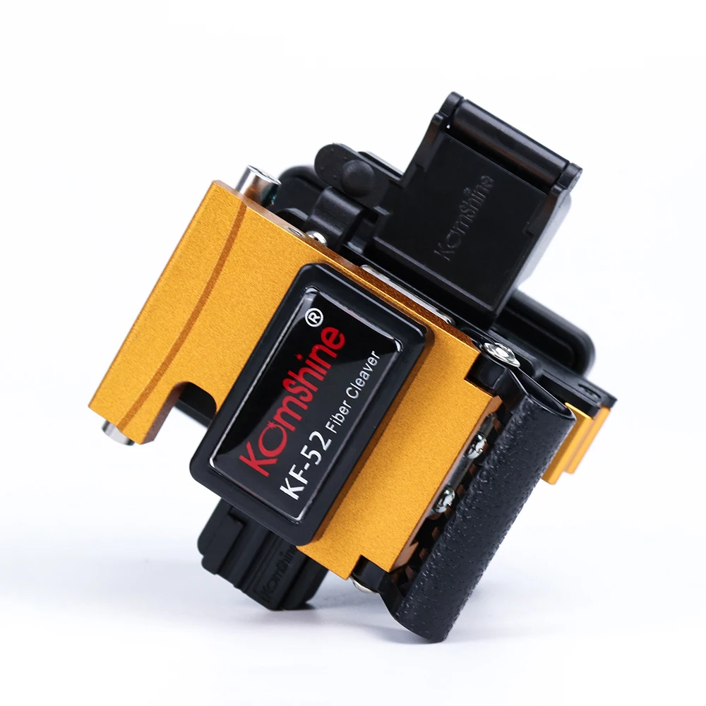 

New Design Waste Bin. KOMSHINE KF-52 Optical Fiber Cleaver with 24 surface & with 4 stainless steel pads