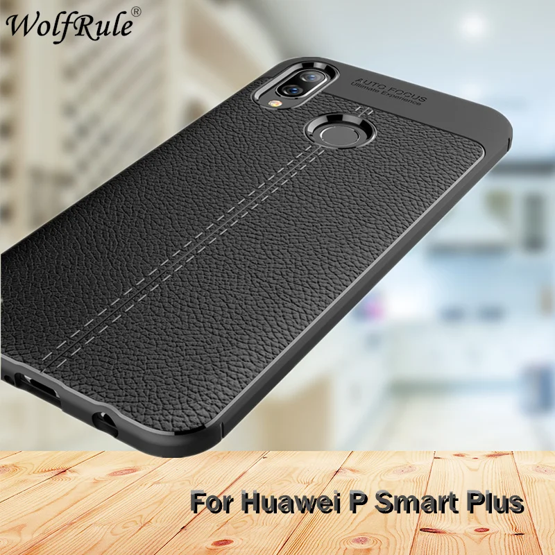 Чехол для Huawei P Smart Plus чехол 6 3 дюйма ТПУ силиконовый кожаный + телефона | Мобильные