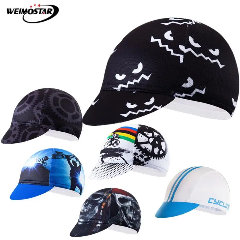 

Pro Team Sport Cycling Caps gorra ciclismo Summer Sun UV Bicycle Cap bandana skull MTB Bike Head Hat Unisex Pirate Bicycle Cap