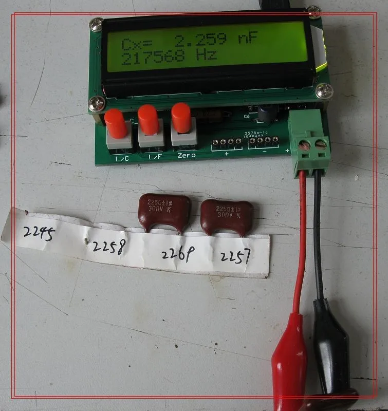 Высокоточный инструмент для измерения емкости и индуктивности LC измерительный модуль