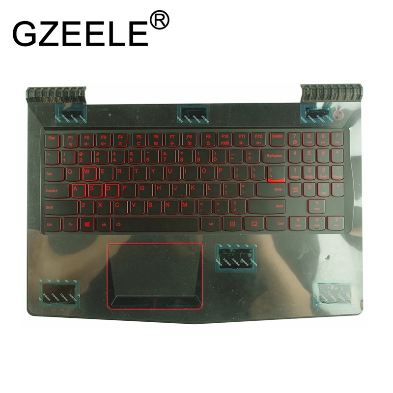 GZEELE NEW FOR Lenovo Legion Y520 R720 R720-15 R720-15IKB Laptop Palmrest US Keyboard bezel TP AP13B000300 upper case top cover GZEELE NEW FOR Lenovo Legion Y520 R720 R720-15 R720-15IKB Laptop Palmrest US Keyboard bezel TP AP13B000300 upper case top cover