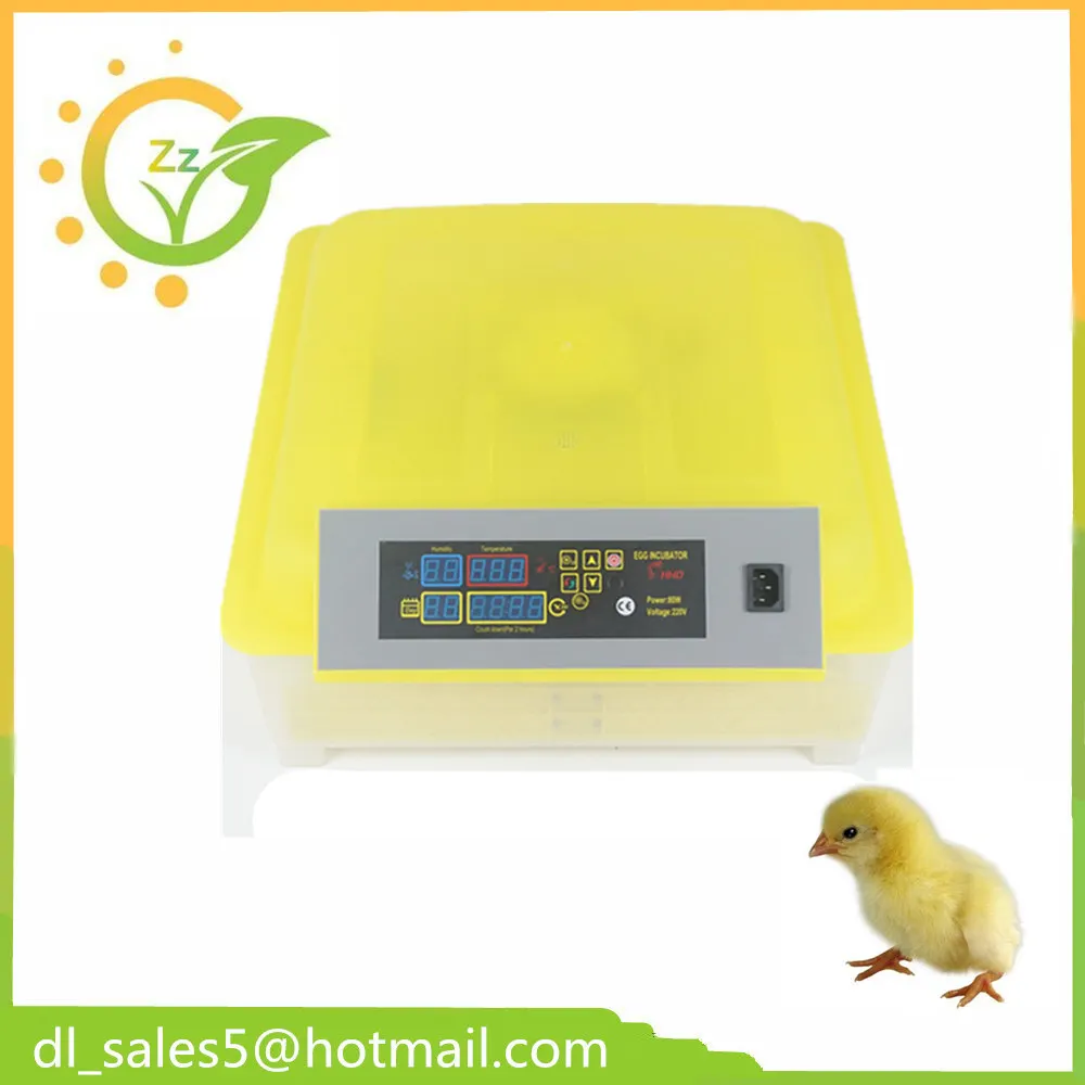 

China Newest Brooder Automatic 48 Eggs Incubator Hatchery Auto Hatchers Machine Indicator Light