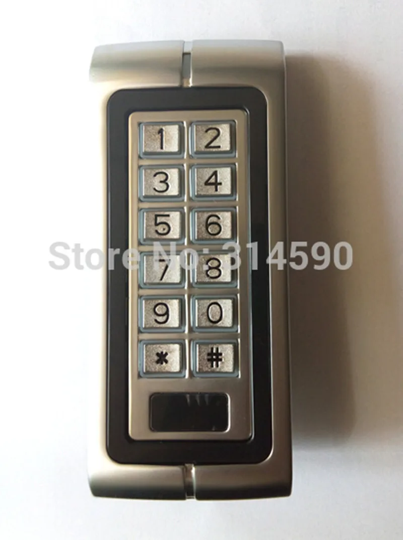 High Quality RFID Proximity Metal Standalone Access Control Machine With keypads Metal Access Controller with 10 Keyfobs High Quality RFID Proximity Metal Standalone Access Control Machine With keypads Metal Access Controller with 10 Keyfobs