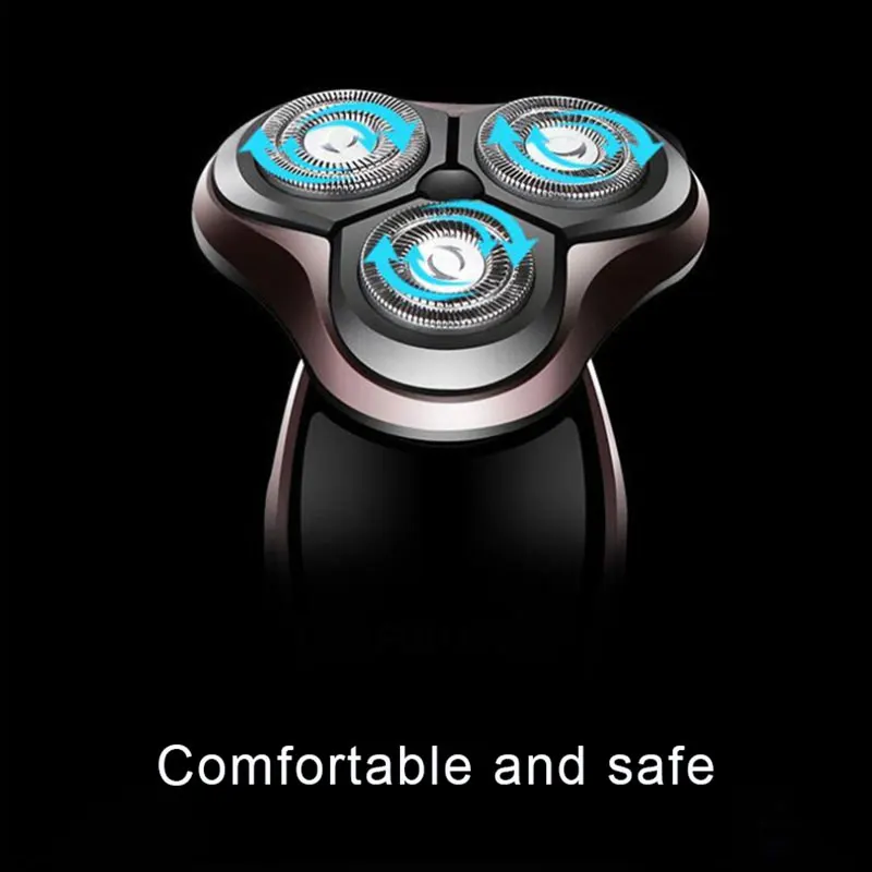 

Multi-function electric shaver three-in-one floating cutter head charging razor