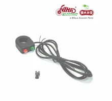 20 E-BIKE Horn Speaker Switch and Headlight Button ebike Electric Scooter e bike Bicycle NIHAO MOTOR 2018 NEW Free ZTECH