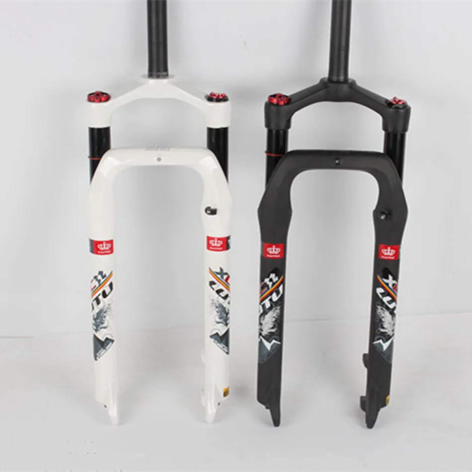 26 дюймовые вилки для снежного велосипеда пневматические газовые запирающие