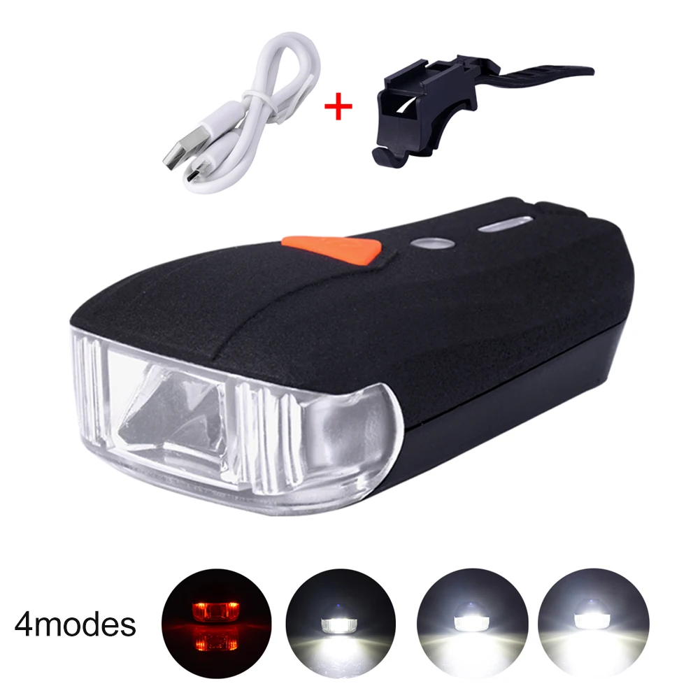 

TSLEEN Super Bright Cree XPG LED Bicycle USB Headlight Night Cycling Front Safety Lamp With Sensor Emergency SOS Warning Lamp