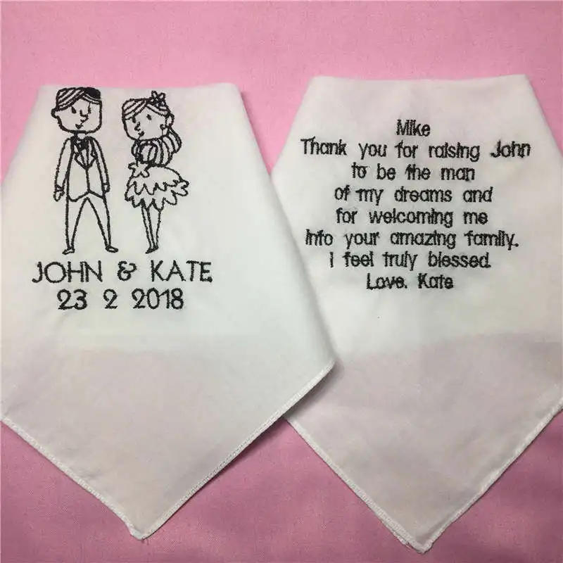 embroidered hankies