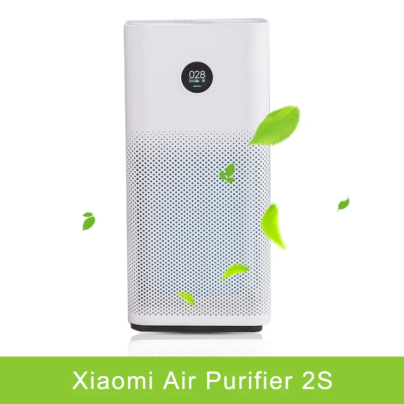 

Xiaomi Mi Air Purifier 2S Cleanner Automatic Home Air Fresher Smoke Detector Hepa Filter MIJIA APP Remote Control PM2.5 Display