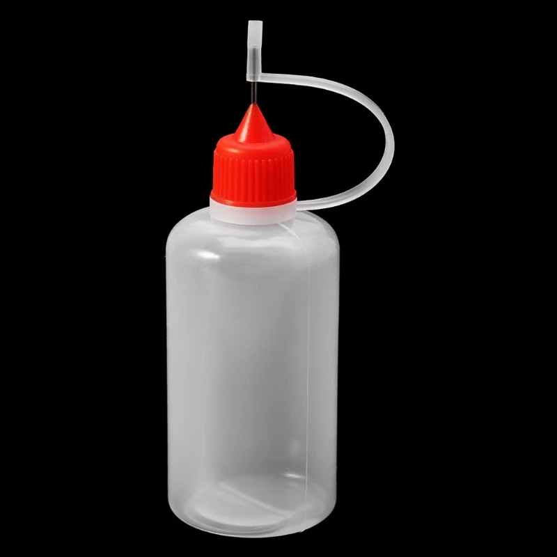 50 ml 3 мл-50 мл Наконечник иглы пустые, ПЭВД выжать сок капельница заполнения жидкость для глаз бутылка - Цвет: 50 ml