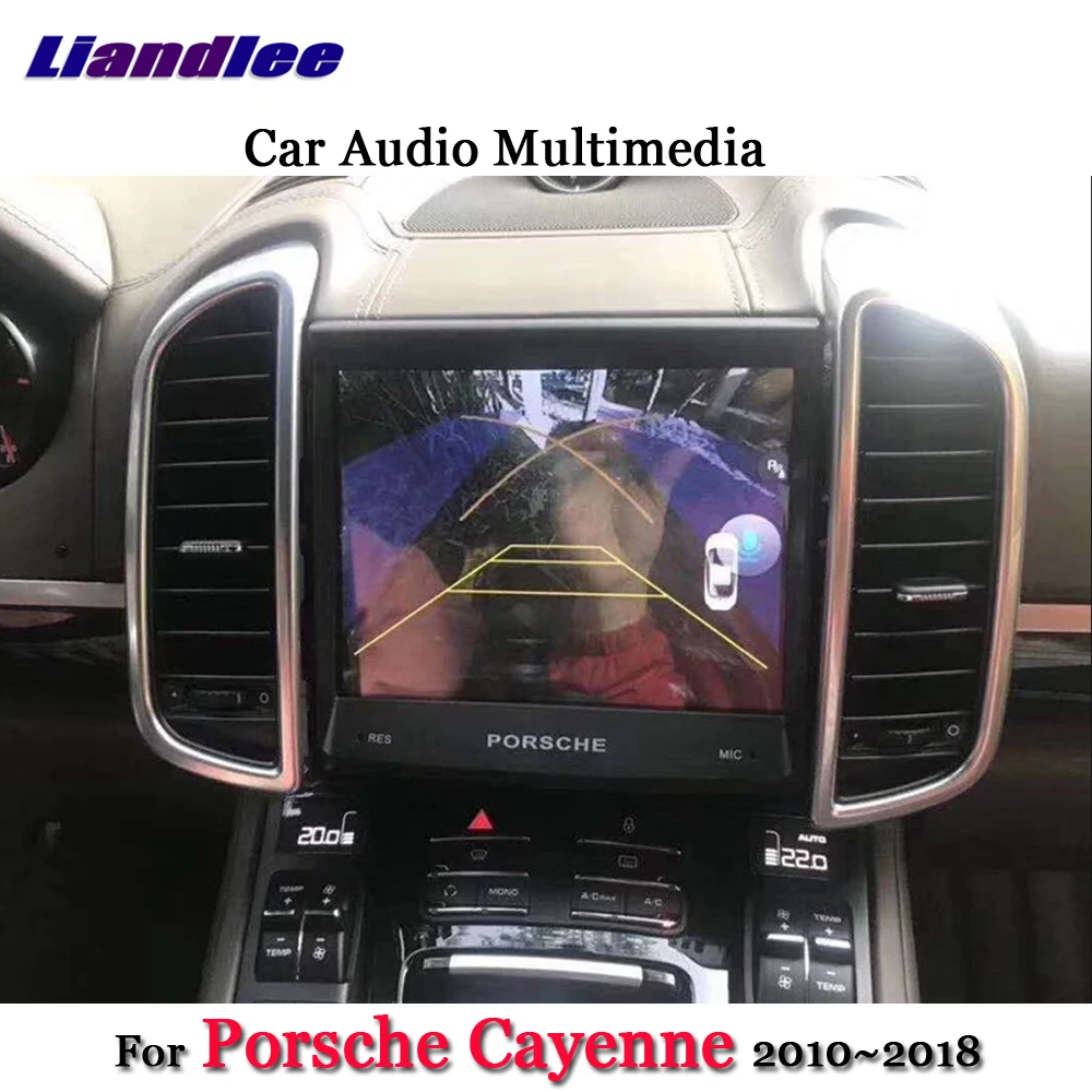 Sale Liandlee 8.4 Inch Android System For Porsche Cayenne 2010~2018 Radio Camera GPS Navi MAP Navigation HD Screen Multimedia No DVD 5
