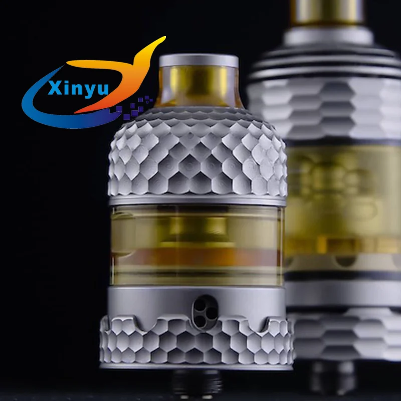 Hussar Project X The End style RTA 2 мл 316ss 22 мм испаритель Регулируемый воздушный поток бак