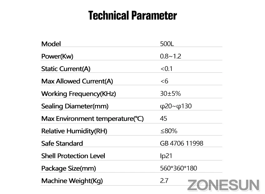 ZONESUN 220 V электромагнитный индукционный уплотнитель алюминиевый машина для склеивания фольги для пластик и стекло бутылки крышка PP, PE, PS 20-130 мм