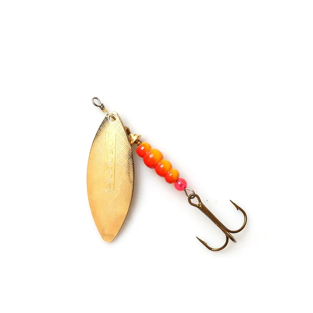 W.P.E KOMODO Spinner Lure 1pcs 12.6g/17.3g/27.2g Spoon Lure Brass Metal Fishing Lure Hard Bait Carp Fishing Pesca Pike Wobblers 02