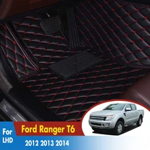 Автомобильные коврики, автомобильные коврики, авто интерьер, LHD автомобильные коврики для Ford Ranger T6 2012 2013