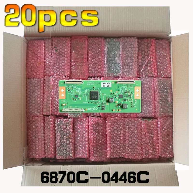 20 шт. 100% тест 6870C-0446C оригинал для LG LC420/470/550EDF-FFP1 логическая плата KDL-55W800A экран LC550EUF