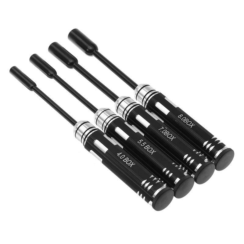

Best Deal Spare Parts YZ-023 4pcs 4.0/5.5/7.0/8.0mm Hexagonal Black Screwdriver Tool Set For RC Model