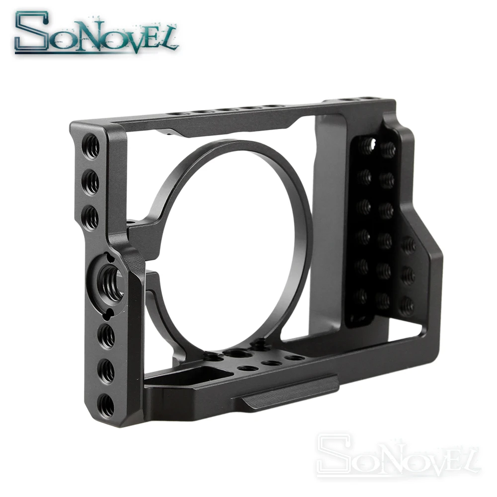 Алюминий сплав RX100 Камера клетка комплект для sony RX100 III IV V Камера стабилизатор для sony RX100 M3 M4 M5 Камера рамка
