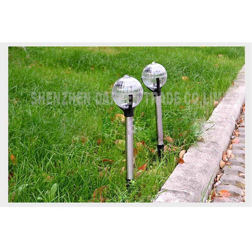 Koop 24 stks nieuwe led zonne verlichting tuinverlichting sferische tuin seated opknoping lampen drijvende licht