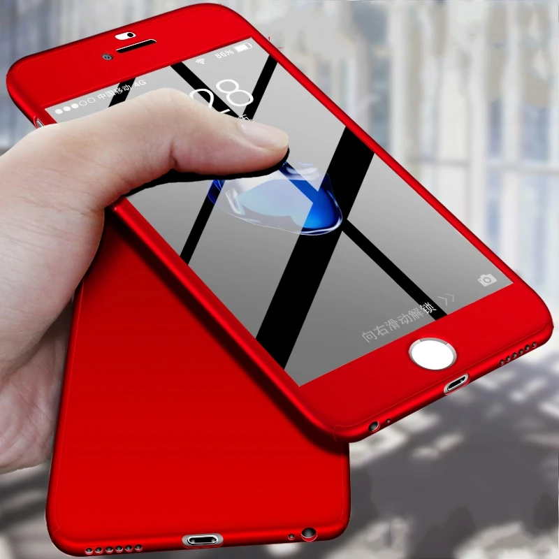 Чехол для iphone se 5s 5 s iphone8 7plus 6 плюс 360 Полный противоударный чехол Крышка 7 8 plus X 10 |