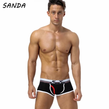 

4 pcs/lot Cueca Gay boxers Modal Underpants Boxer Men Underwear Solid Male Underwear Sexy Underwear Boxers Shorts Dropshipping