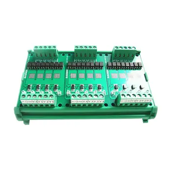 

12 channels PLC driver board amplifier board optically isolated output board 4 transistor module