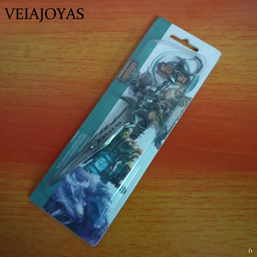 Горячая игра Frostmourne брелок в виде меча лича короля артаса кулон оружие 15 см