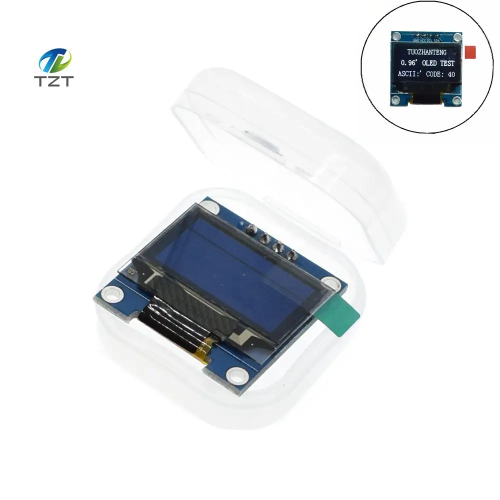 1pcs White  Blue and Yellow Blue color 0.96 inch 128X64 OLED Display Module For arduino 0.96 IIC SPI Communicate