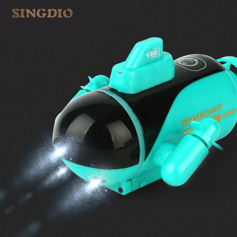  Rc transmitter wireless electric mini remote control diving submarine ship drone model boat kids to