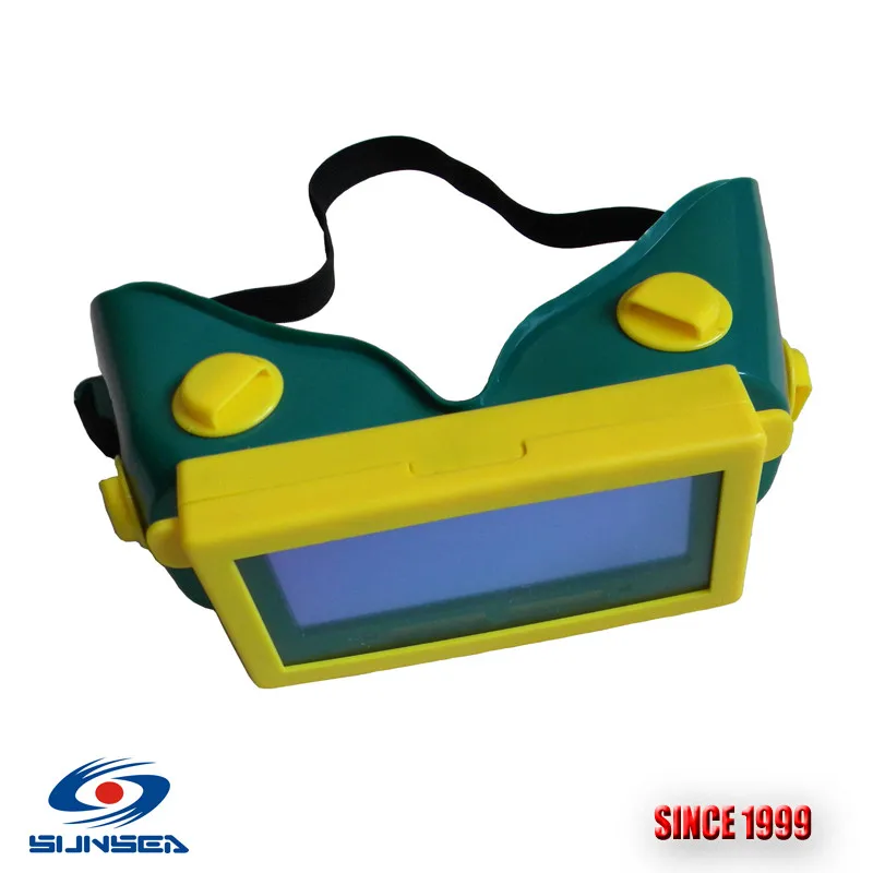 Самые дешевые солнечные авто затемнение CE Сварочные очки, Tig Mig сварочные маски очки, DIN3/11 сварочные очки