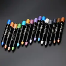 Косметические блестящие тени для век подводка для глаз ручка макияж тени для век маркер карандаш Новое поступление#278651