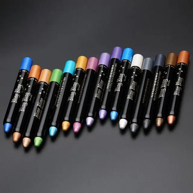 Buy Cosmetic Glitter Eye Shadow Eyeliner Pen Makeup