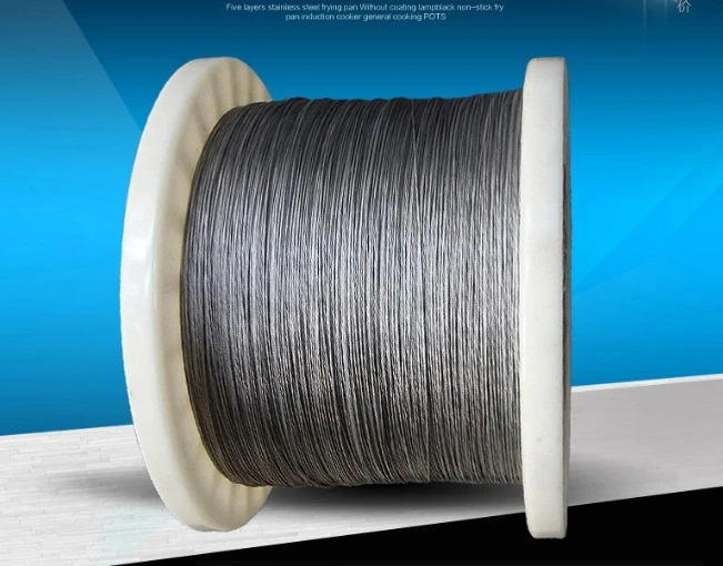 0.4mm Dia 1X7 stranded wire twist line Fishing wire rope soft string