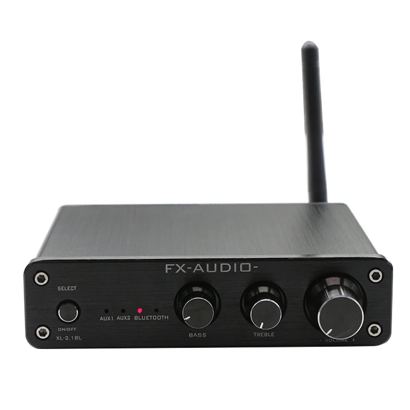 

FX-AUDIO XL-2.1BL TPA3116 HIFI amplificador audio Bluetooth 4.0 CSR8635 digital amplifier 50W*2+100W with Power Supply