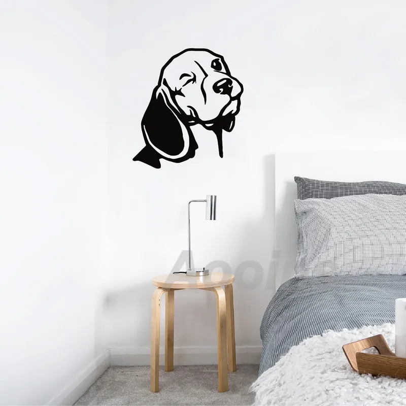 Наклейка на стену Beagle для автомобиля Виниловая наклейка ноутбука украшение с