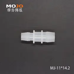 2019 Бесплатная доставка MJ-S11.1X14.2 (100 шт./лот) PP уменьшая Straght Тип колючей воды соединительные разъемы