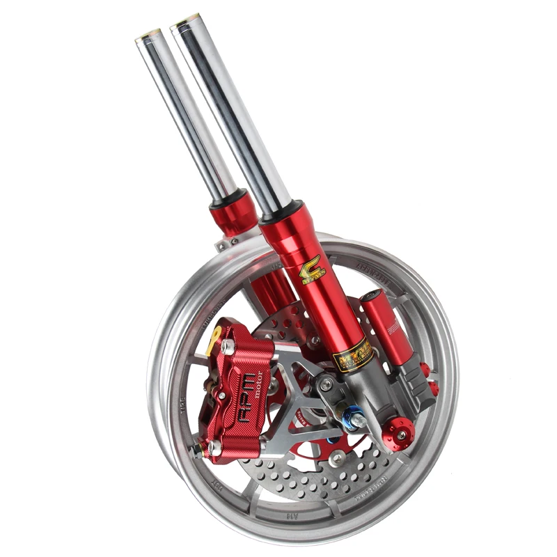 Scooter Front Shock Absorbers Suspension With Brake System And Wheel For Yamaha Scooter Bws Rsz Jog Cygnus Modify Scooter Front Shock Absorbers Suspension With Brake System And Wheel For Yamaha Scooter Bws Rsz Jog Cygnus Modify