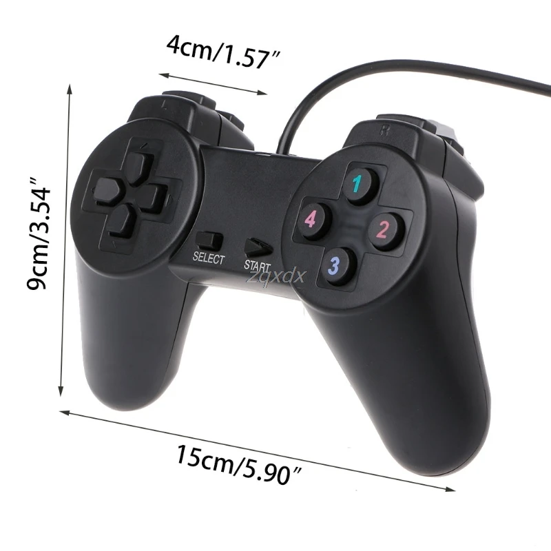 USB 2,0 Игровой геймпад джойстик проводной игровой контроллер для ноутбука компьютера ПК
